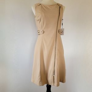 *Flawed* Calvin Klein Women's Sleeveless Dress - Color Camel